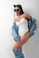 Askılı Çıtçıtlı Bodysuit