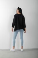 Mottolu Oversize No Problemo Tişört